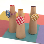 ちょっぴり和風♪くるみボタンの指輪