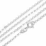 SILVER925 ネックレス ロロチェーン 2.0mm［純銀］ 40cm【1コ販売】(SVNEK-022-40cm