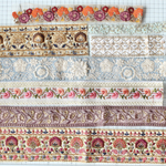 インド刺繍リボン 端切れパック⑩ インド刺繍　刺繍リボン