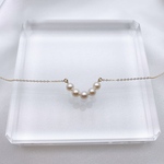 14kgf  あこや真珠《カーブライン》ネックレス