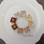選べるスイーツなガラスタイルのイヤリング/ピアス