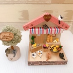 並べて飾ってねこだらけ  BAKERY