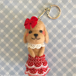 ❤️オシャレなダックスちゃんのキーホルダーマスコット❤️