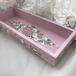 薔薇のトレイ★トールペイント