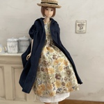 ジェニーちゃん服＊セーラーカラー羽織りワンピセット