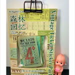 カラフルチケット🎫＊グリーン＊ステッカーセット＊40枚＊海外製 