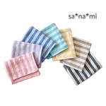 【国産綿ポリ使用】シンプル ストライプ移動ポケット ☆スモックとお揃い☆ ティッシュケース