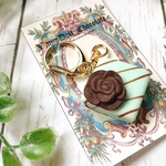 チョコレートキーホルダー(Rose Mint)