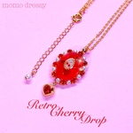 Retro Cherry Drop ネックレス