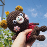 くま あみぐるみ❤️ぷにすけ