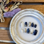 ジェルネイルチップ❁⃘マット✖️ミラーネイル❁⃘