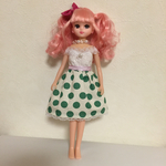 クラシカルドットワンピース♡リカちゃん