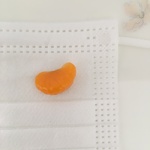 みかんのマスクピアス♡