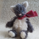 ミニチュアベア🐈9cm❥ネコ