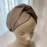 リネン クロスヘアターバン