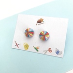 ころころピアス(水色)