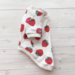 いちご ラグラン ニット Tシャツ 犬服 小型犬 犬 服 ドッグウェア 犬の服 イチゴ 苺 strawberry