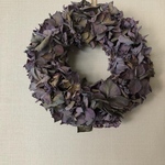 紫陽花ナチュラルリース