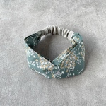 【sale】カスミソウ（グリーン）＊コットン/リネン＊ヘアバンド