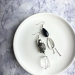 ピアス イヤリング■□水滴□■ハンドメイド  アクセサリー 幾何学 大ぶり