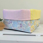 送料無料♪【小物入れ】ハンドメイド 花柄 ＊25  布バスケット リバティ ベッツィ アシュテッド ナデシコピンク