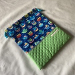【k様オーダー品】両方から紐を引く巾着★海賊船マリンヨット