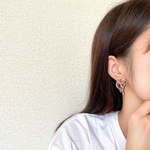 -shizuku-  ガラス ピアス イヤリング