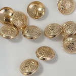 【4個】金色ゴールドボタン　