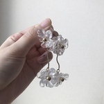 M.76 flower gold clear