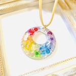 虹色花畑♡ ネックレス