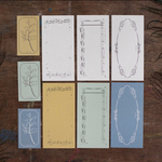 ★8月新入荷★[樂意] [LY-097C] 紀録-樂譜(Sheet music) コラージュ バラメモ(9種類各8枚)