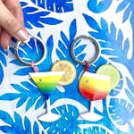 トロピカルカクテルのバッグチャーム