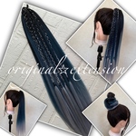 original☆ヘアゴムエクステ　ダブル加工60 《現品限り》