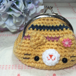 ネコちゃんのがま口（9㎝）☆