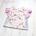 ［90cm］フォレスト　ピンク　ロンリーTシャツ 