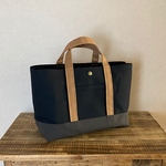 【O様専用】帆布トートバッグ横長M order作品