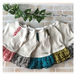 犬服　❁花柄フリルワンピース❁