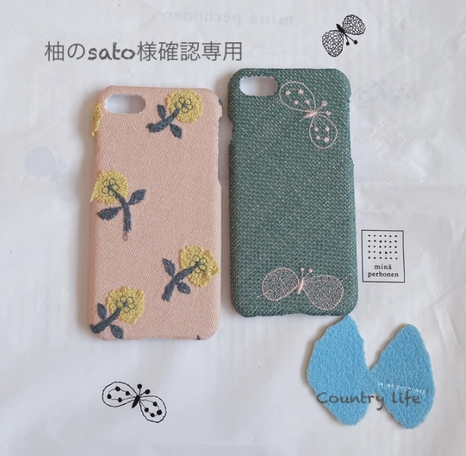 4394*meganemaeさま確認専用 ミナペルホネン 手帳型 スマホケース 4394*meganemaeさま確認専用 ミナペルホネン 手帳型