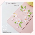 HN-X05 刺繍アイロンワッペン　桜のセット　6枚分