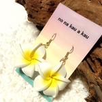 再販♡プルメリアのアロハピアス♡