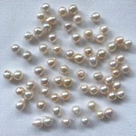 あこやバロック真珠約7-8mm　5個・10個セット　No.16