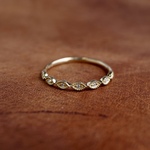 人気　stackable rings 02 華奢リング