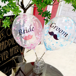バルーンプロップス「Bride&Groom」