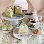 ミニチュア　フェイクスイーツ　ピスタチオ　ケーキ　