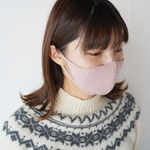 【ﾉｸﾞﾁﾆｯﾄ】艶やかシルクの3Dフィット立体ニットマスク