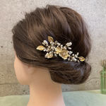 小枝ヘッドドレス Eustoma long コーム