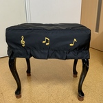 ピアノ椅子カバー背もたれなしタイプ