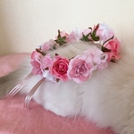 ハピハピサマー💐恋する花冠 (ピンク)