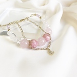 恋を呼び込む♡インカローズ ブレスレット