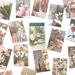 ステッカー50枚set《notes on flowers》 [F182]